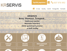 Tablet Screenshot of krservis.cz